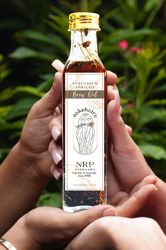 Nakshatra Avocado & Apricot brew Oil (250ml)