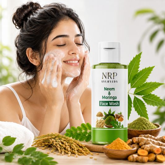 Neem & Moringa Face Wash (100gm)