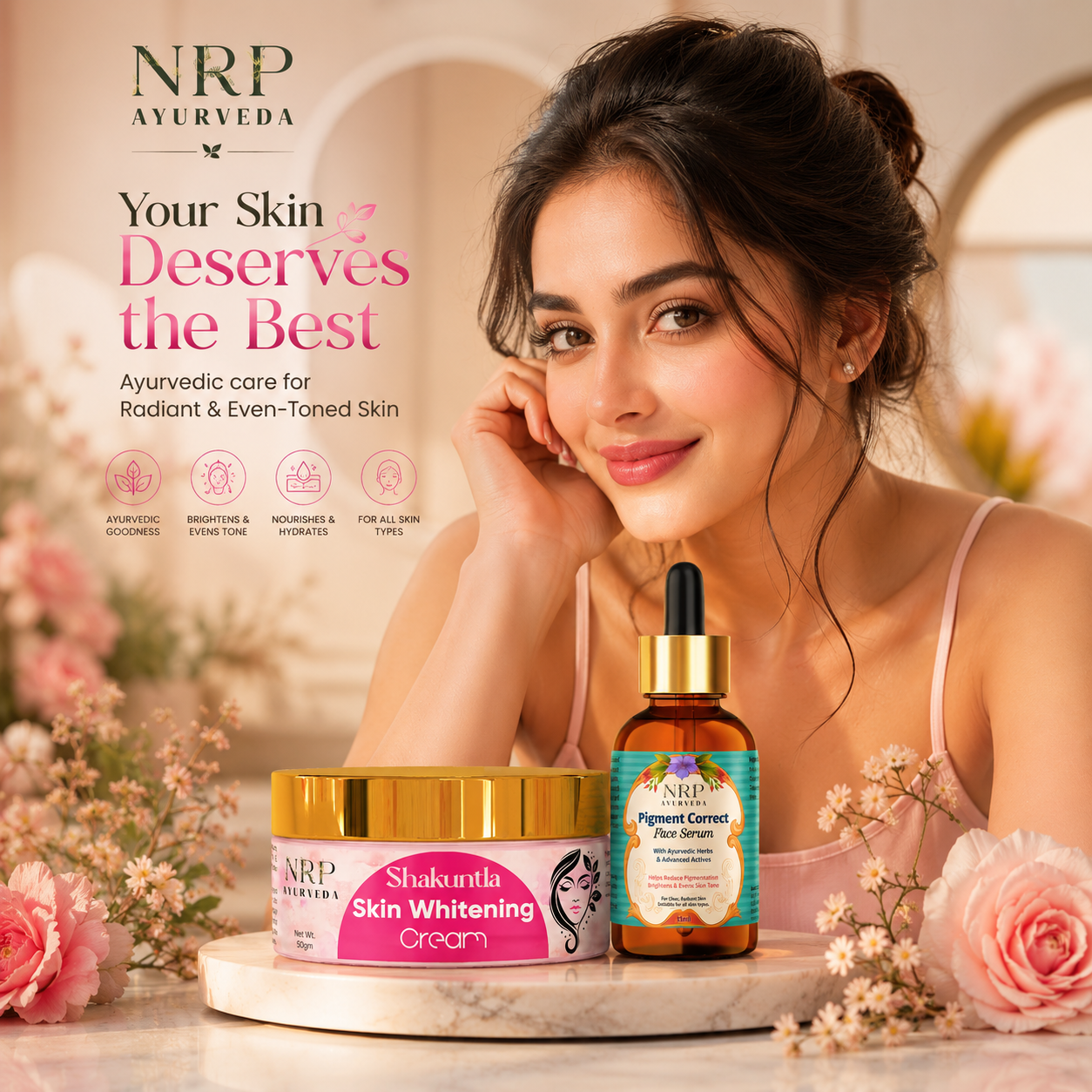 Pigment-Free Glow Combo