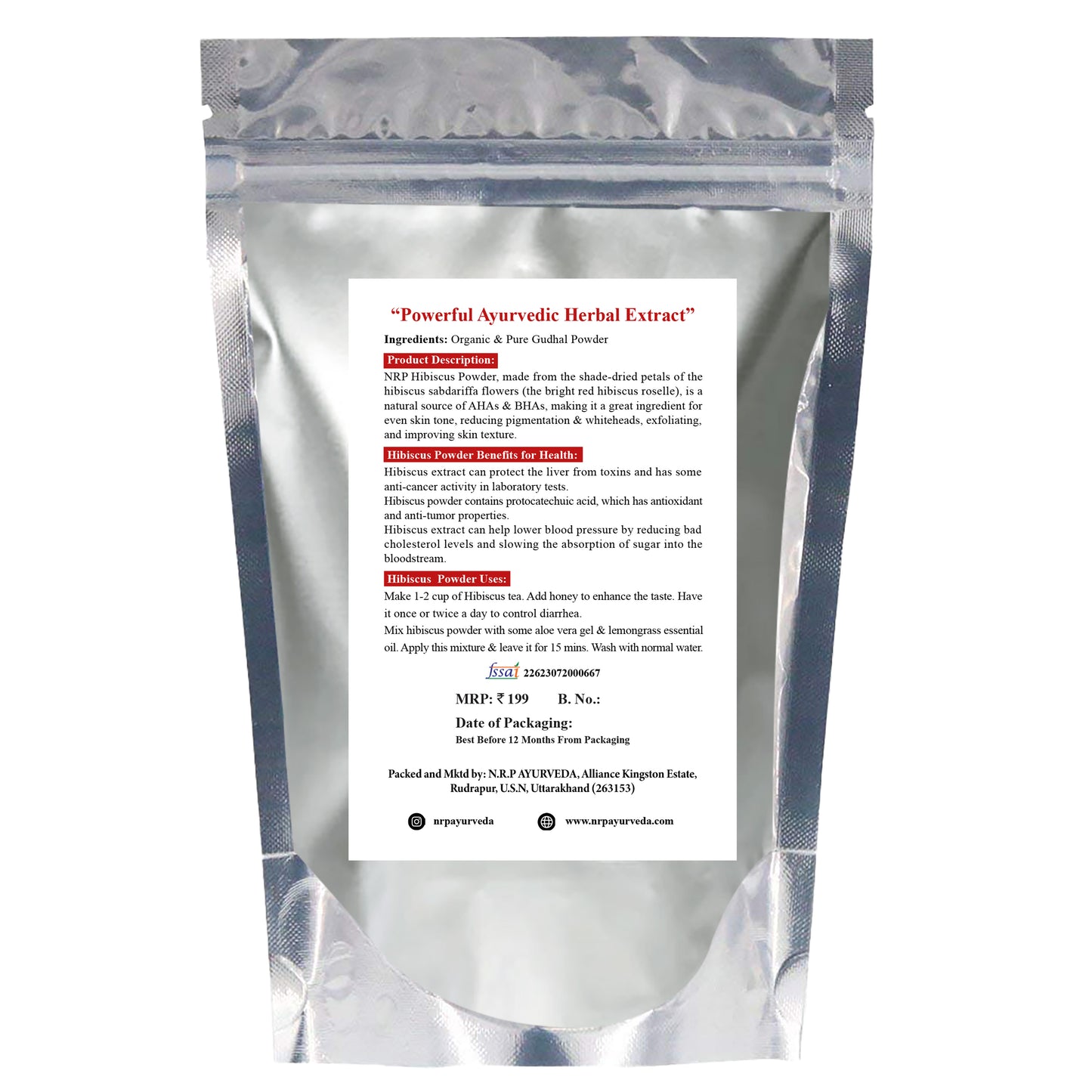 Gudhal Powder (100 gm)
