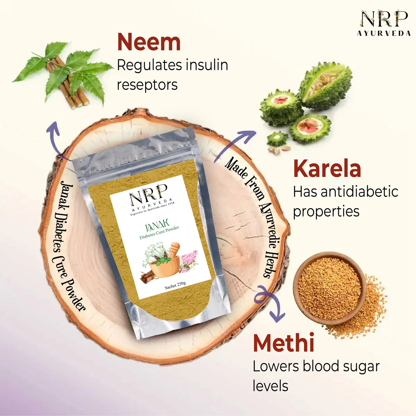 Janak Diabetic Cure Powder (250gm)