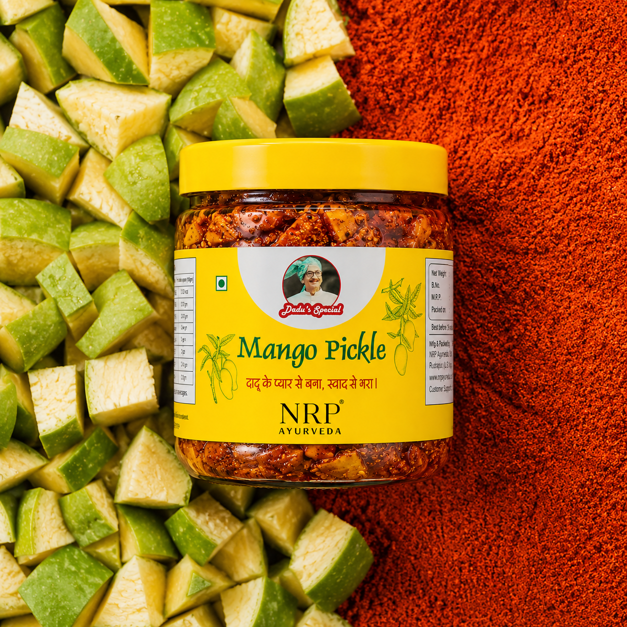 Dadu's Special Mango Pickle (500gm)