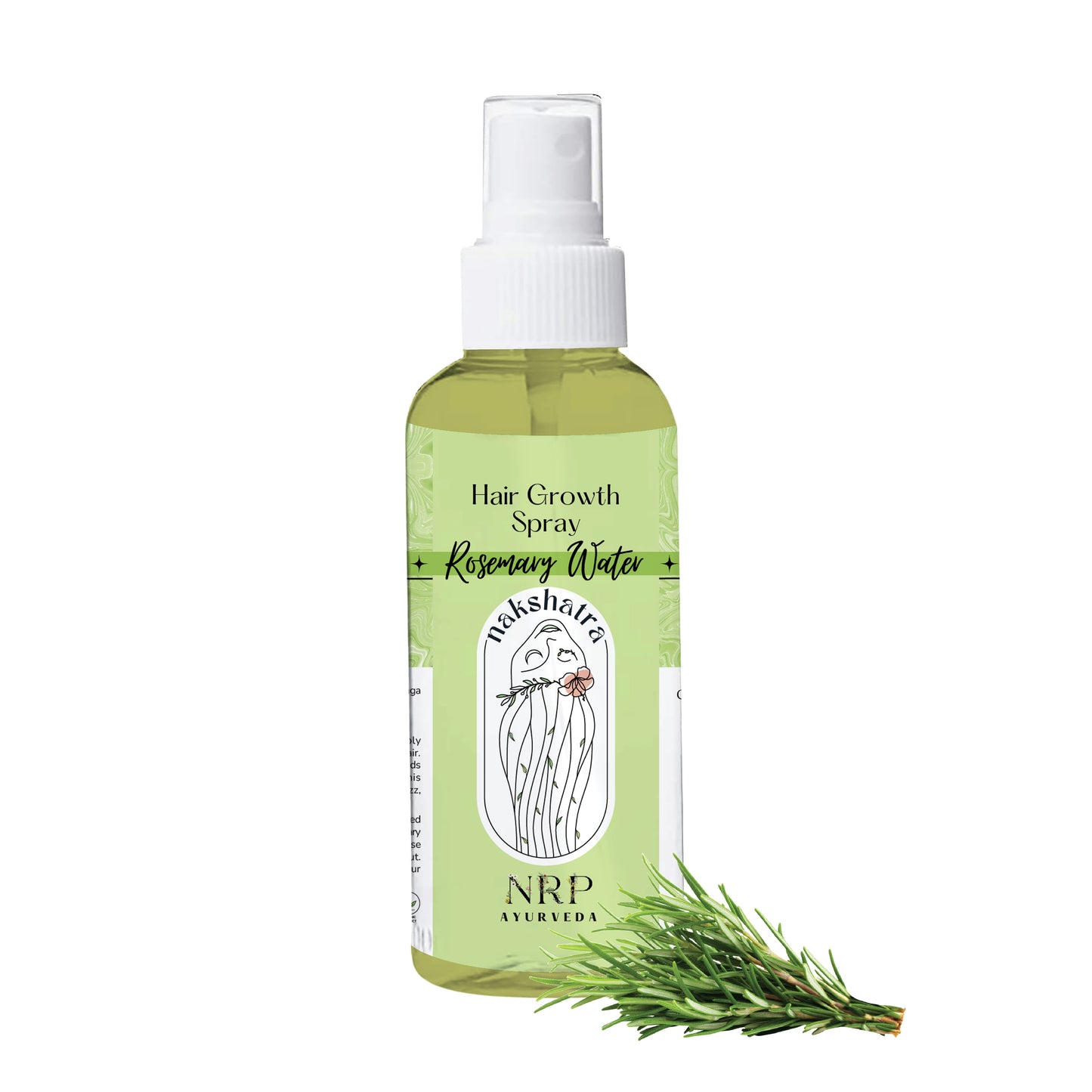 NRP Ayurveda's Nakshatra Rosemary Water Hair Growth Spray (100ml)