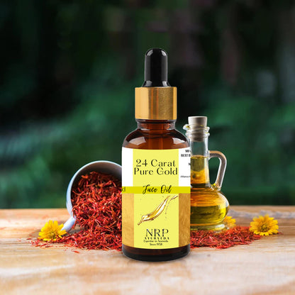 NRP Ayurveda’s 24 Carat Gold Face Oil (30ml)