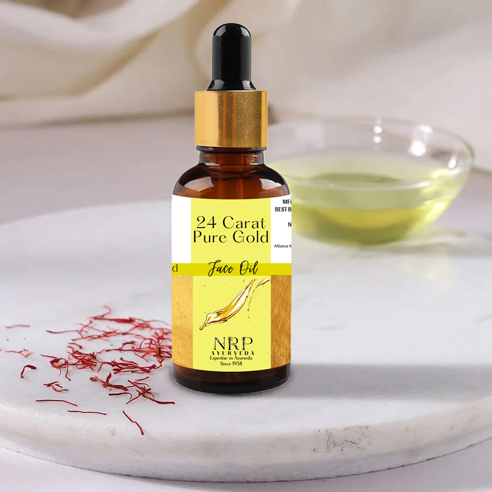 NRP Ayurveda’s 24 Carat Gold Face Oil (30ml)