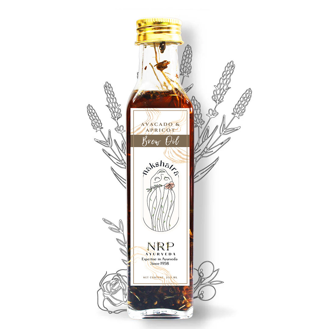 Nakshatra Avocado & Apricot brew Oil
