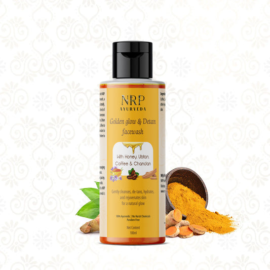 Golden Glow & Detan Facewash (100ml)