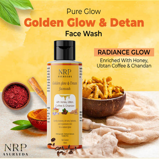 Golden Glow & Detan Facewash (100ml)