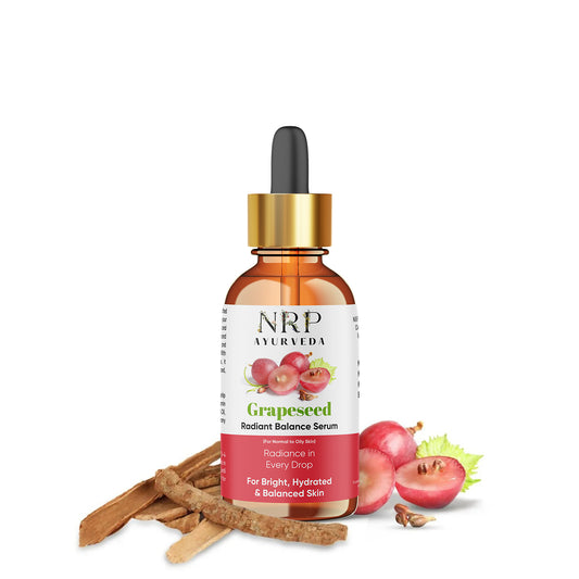 NRP Ayurveda Grapeseed Radiant Balance Serum for Oily Skin