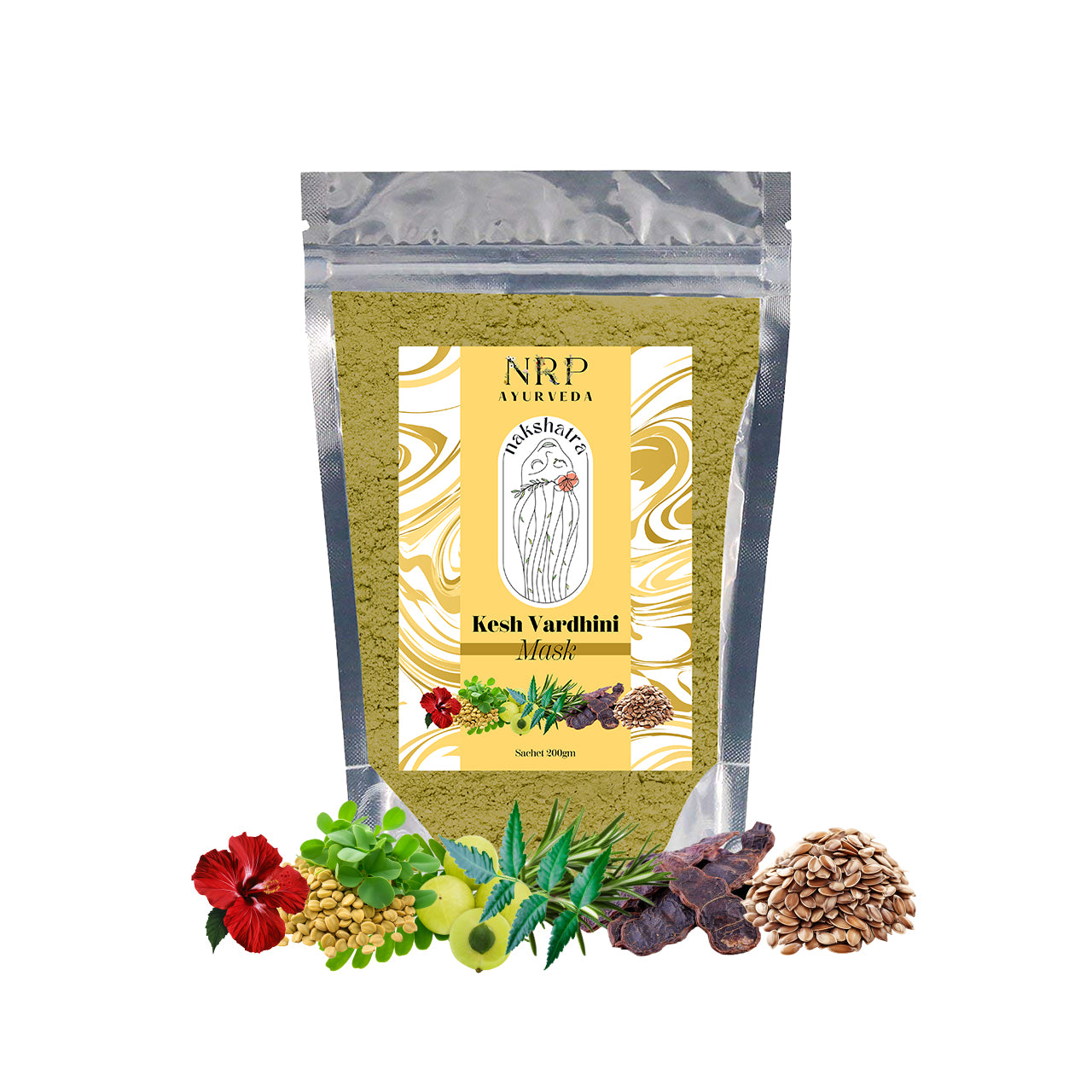 Kesh Vardhini Hair Mask Powder (200gm)