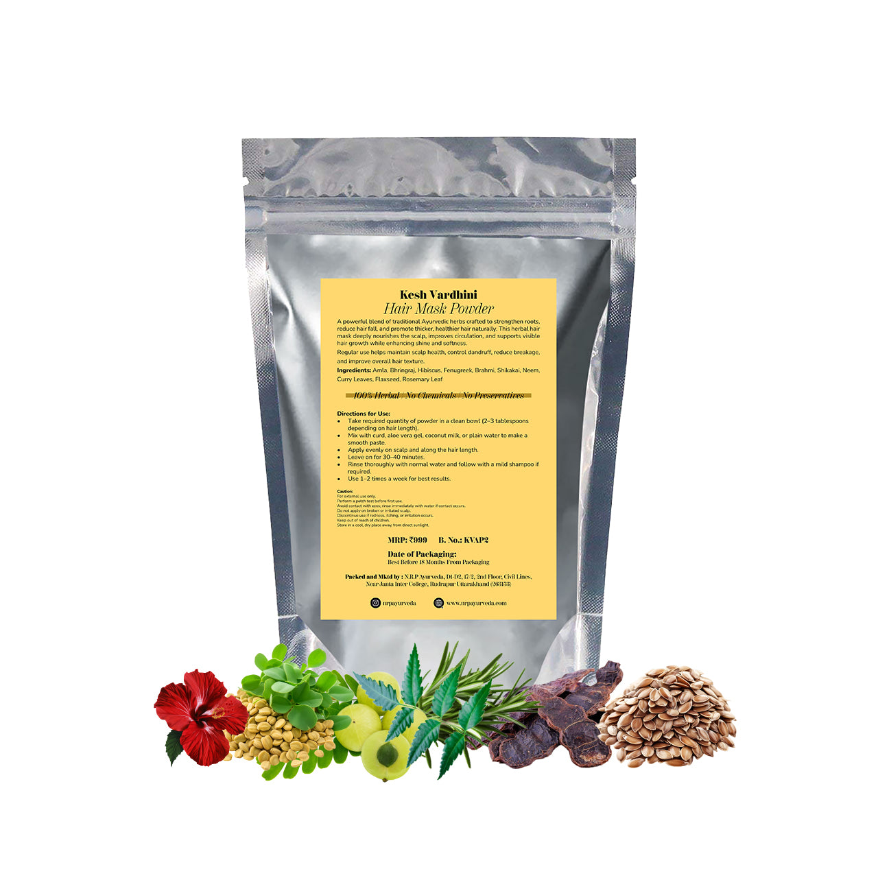 Kesh Vardhini Hair Mask Powder (200gm)