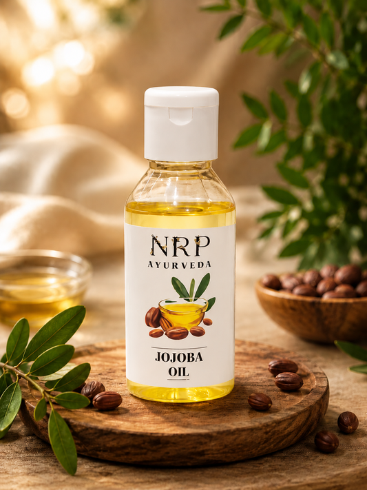 100% Pure Jojoba Oil 100ml for Face and Skin – NRP Ayurveda