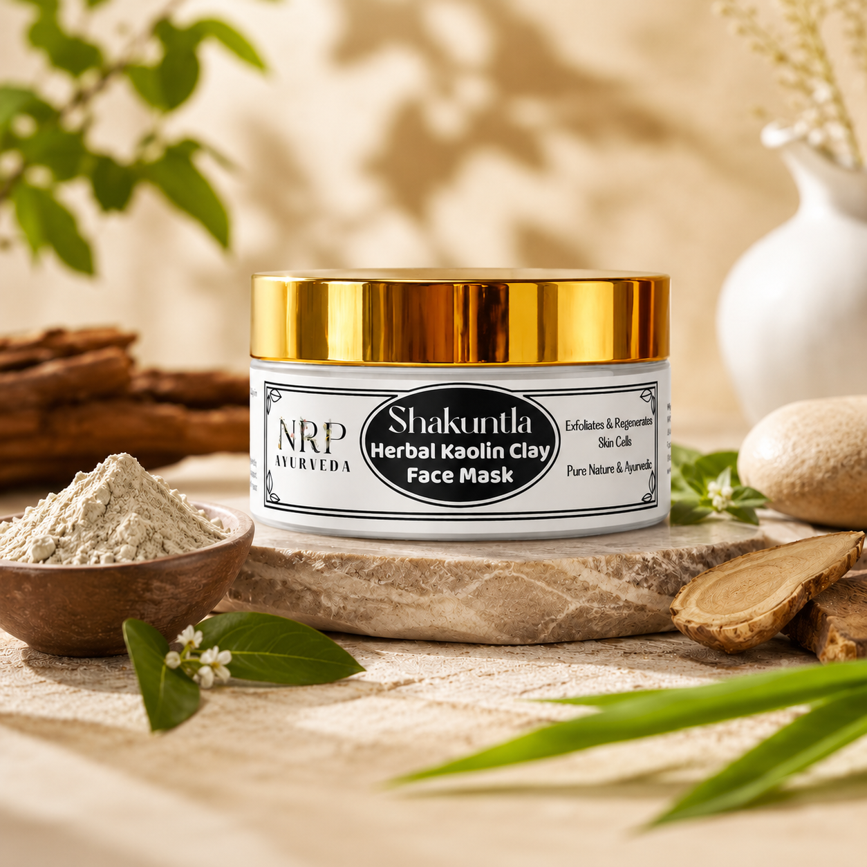 Kaolin Clay Face Mask (50gm)
