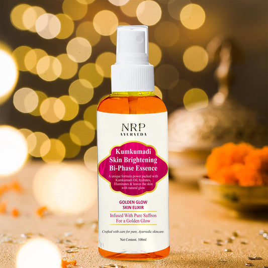 Kumkumadi Skin Brightening Bi-Phase Essence (100ml)