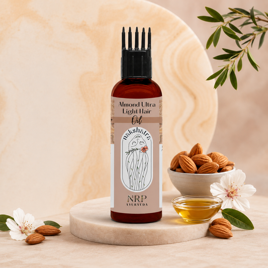 Nakshatra Almond Ultra Light Hair Oil (100ml)
