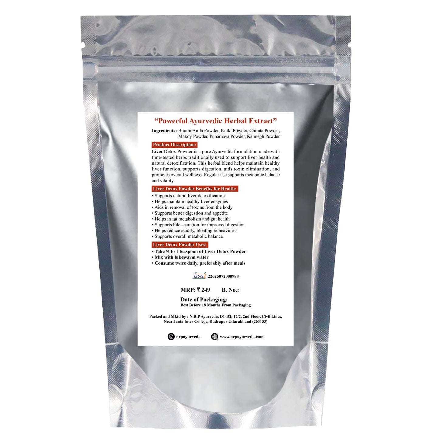 Liver Detox Powder (100gm)