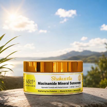 NRP Ayurveda Niacinamide Mineral Sunscreen SPF 30+ PA+++
