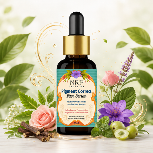 NRP Ayurveda Pigment Correct Face Serum for Dark Spots and Pigmentation