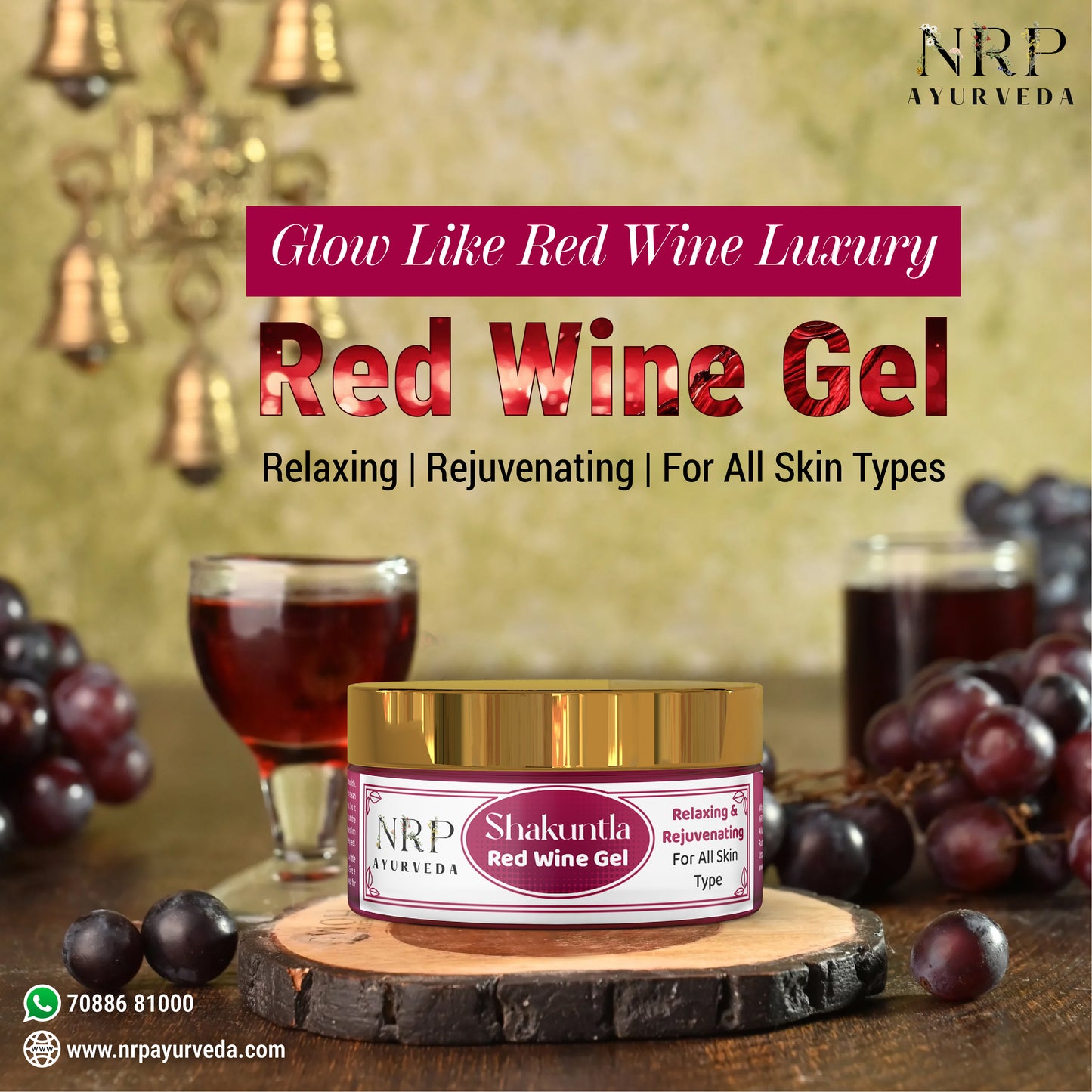 Red Wine Gel (50gm)