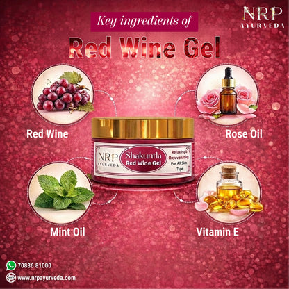 Red Wine Gel (50gm)