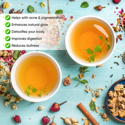 NRP Ayurveda Skin Glow Tea (50gm)