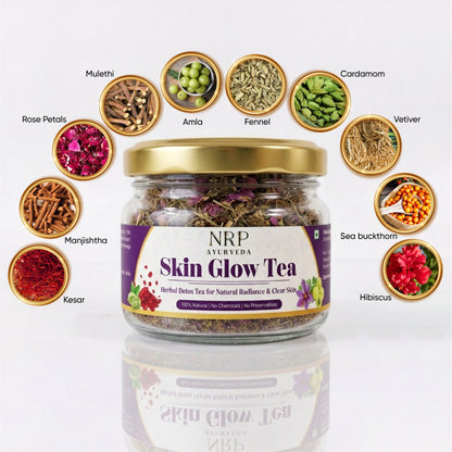 NRP Ayurveda Skin Glow Tea (50gm)