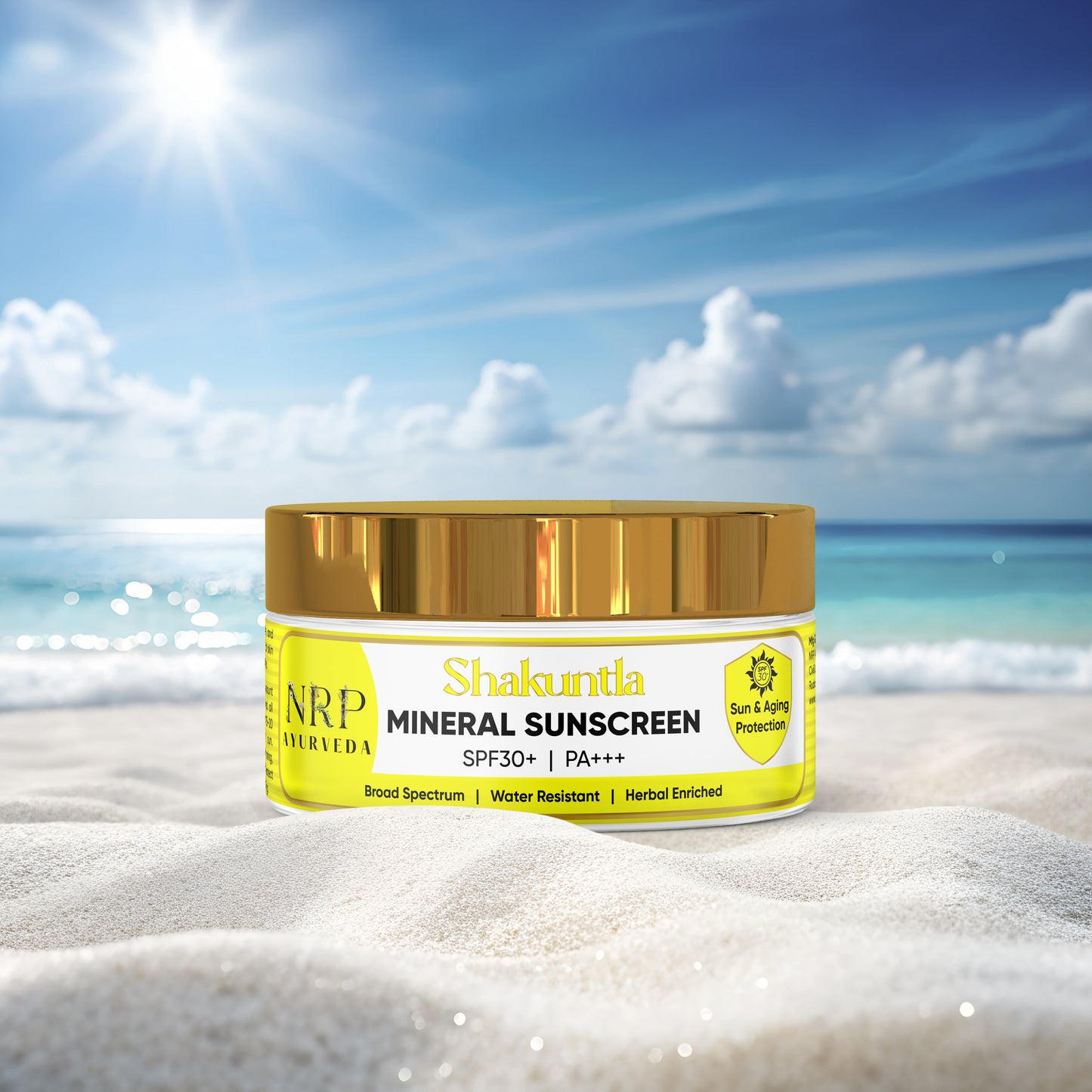 NRP Ayurveda's Mineral Sunscreen (SPF 30+ | PA+++) 50gm
