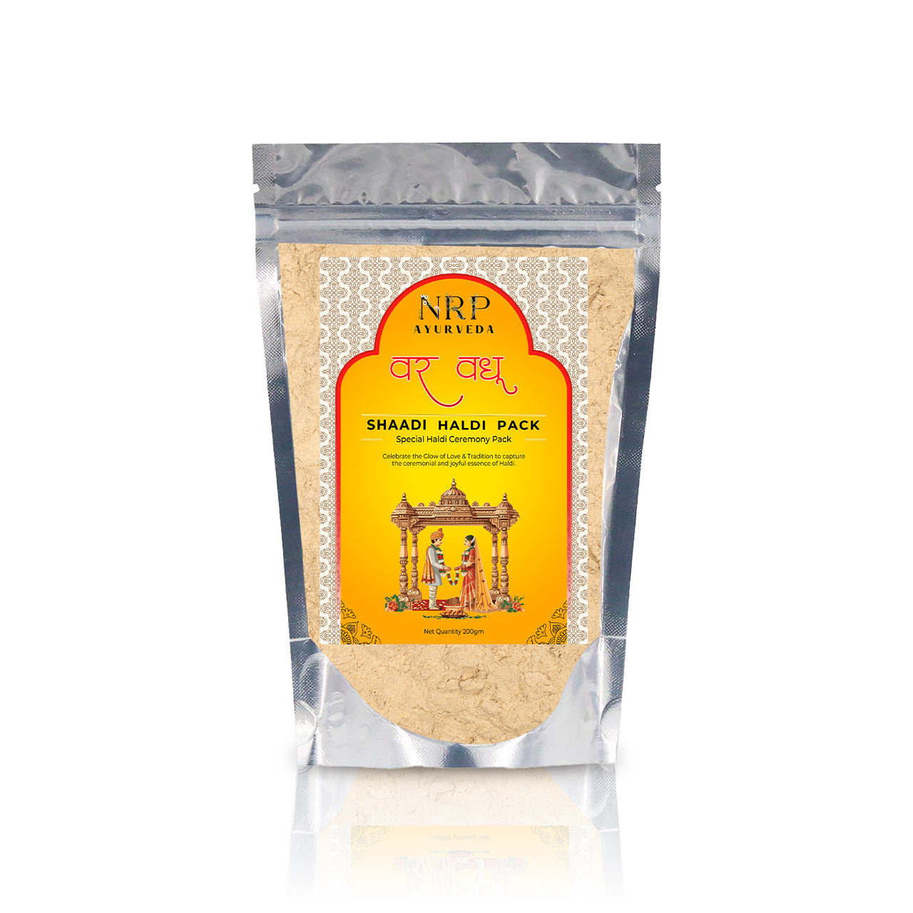 NRP Ayurveda's Var Vadhu Shaadi Haldi Pack (200gm)