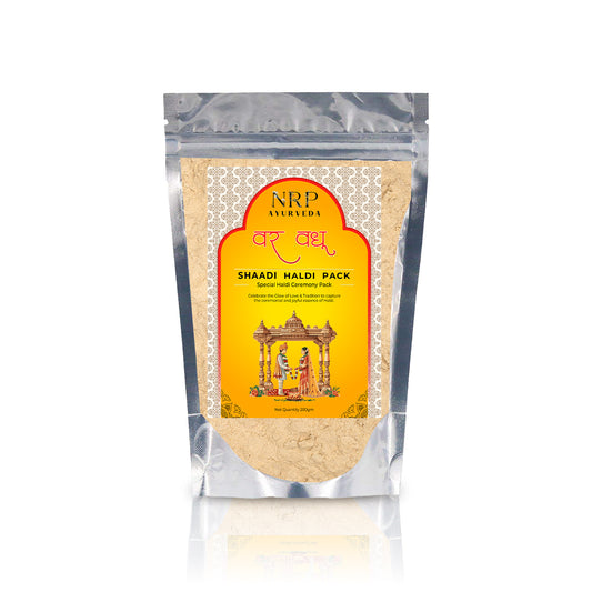 NRP Ayurveda's Var Vadhu Shaadi Haldi Pack (200gm)