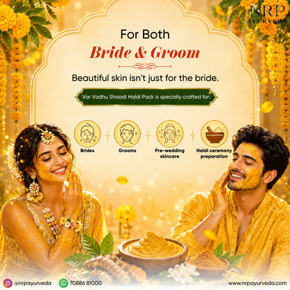 Var Vadhu Shaadi Haldi Pack (100gm)