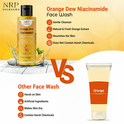 Orange Dew Niacinamide Face Wash | Vit-C Face Wash