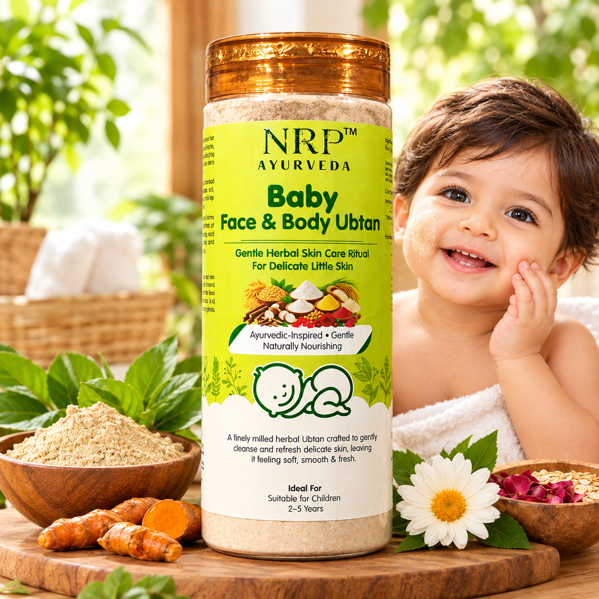 Baby Face & Body Ubtan (150gm)