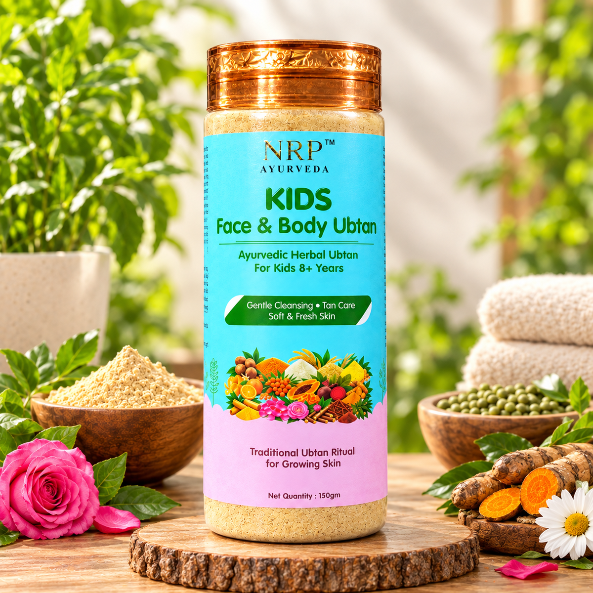 Kids Face & Body Ubtan (150)gm